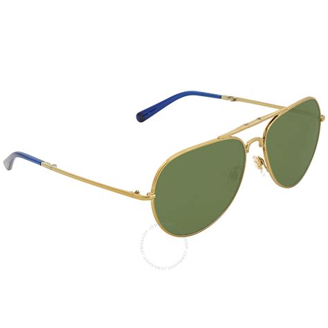 tory burch foldable pilot sunglasses